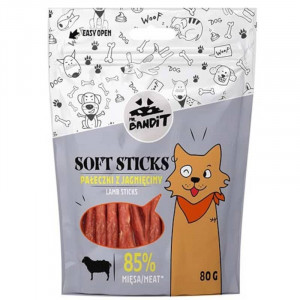 MR.BANDIT SOFT STICKS LAMB gardums suņiem Jēra gaļas kociņi 80g